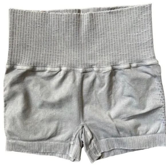 NWOT Free People Movement Good Karma Running Shorts Gray Size XL $48 - Picture 11 of 16